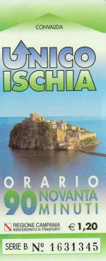 Insel Ischia. Busticket