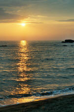 Forio d'Ischia. Sonnenuntergang