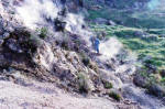 Insel Ischia. Fumarole