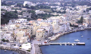 Insel Ischia. Altstadt Ischia Ponte