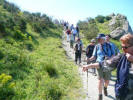 Insel Ischia. Wanderung. Wandergruppe