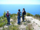 Insel Ischia. Wanderung. Wanderweg