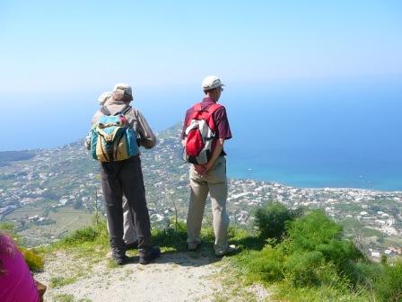 Isola d'Ischia. Trekking. Panorama